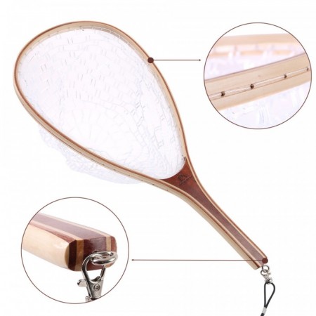 FL08 Wooden Landing Net